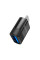 Перехідник Borofone BV18 USB3.0(F) => Type-C(M), Black, Blister