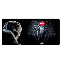 Килимок 300*800 тканинний Spider Man 11 з боковою прошивкою, товщина 3 мм, Black, Пакет