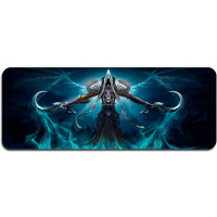 Килимок 400*900 тканинний "Diablo14" з бічним прошивкою, товщина 2 мм, Пакет