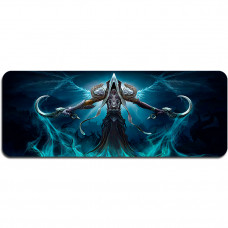 Килимок 400*900 тканинний "Diablo14" з бічним прошивкою, товщина 2 мм, Пакет