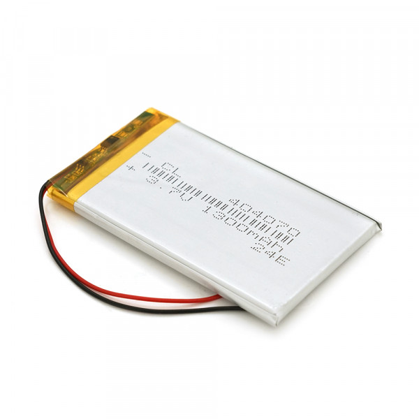 Літій-полімерний акумулятор 4*40*70mm (Li-ion 3.7В 1300мА·год)