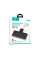 Мережевий фільтр HOCO AC12A на 2 розетки + 3 USB + USB-C, 30W, кабель 1м, 220В, Black, Box