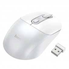Миша бездротова HOCO GM28, 1600DPI, 2.4GHZ, White, Blister