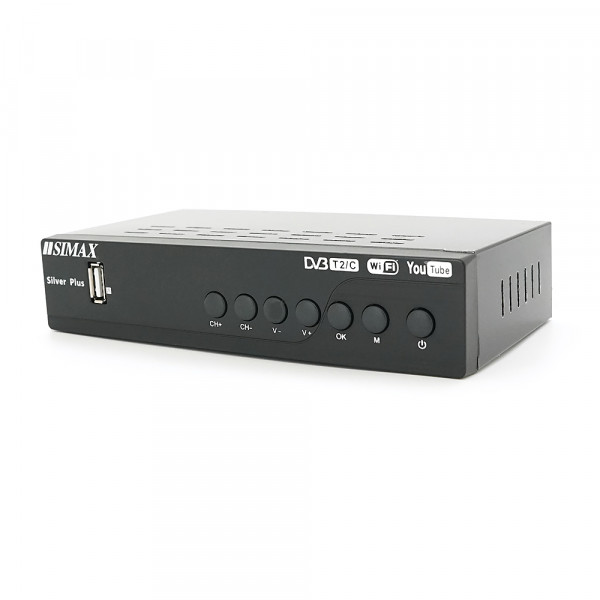 Ресивер Т2 (тюнер) IPTV DVB-T2 SIMAX Silver Plus
