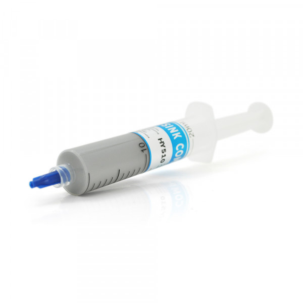 Паста термопровідна HY-510 30g, шприц, Grey,> 1,93W / m-K, <0.225 ° C-in² / W, -30 ° ≈300 °, OEM Q5