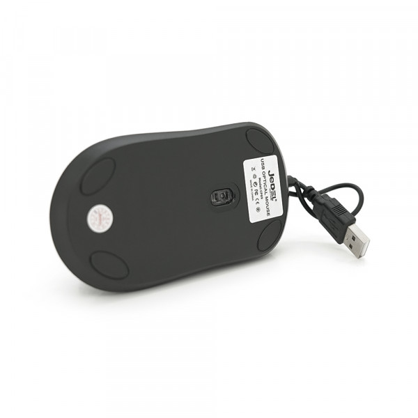 Миша провідна JEDEL CP89, Black, Q100