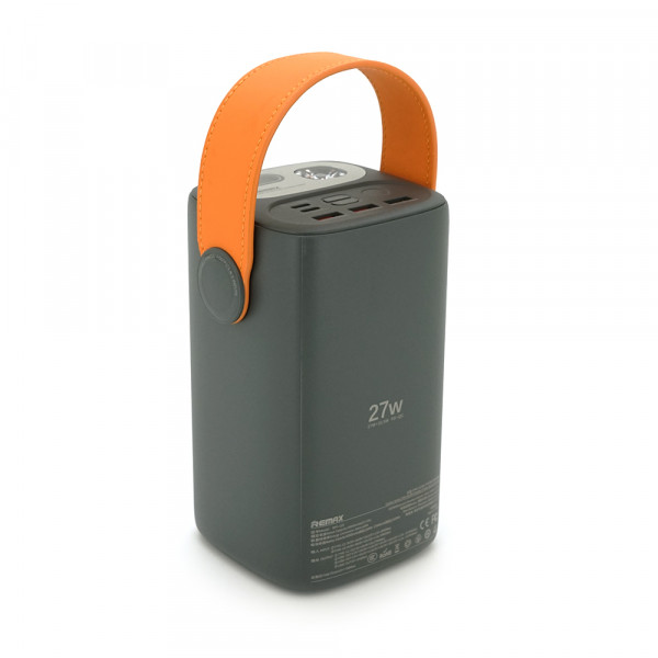 Power Bank Remax RPP-123 60000mAh, PD 27W+QC 22.5W, Beige, 1.454kg