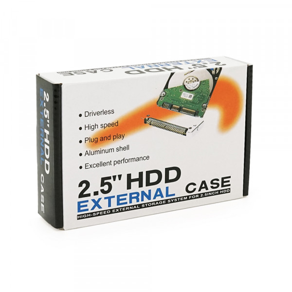 Карман ShuoLe U25E30, 2,5"прозорийй  корпус,интерфейс USB3.0 SATA,  transparent