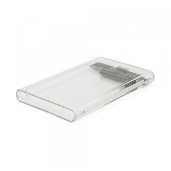 Карман ShuoLe U25E30, 2,5"прозорийй  корпус,интерфейс USB3.0 SATA,  transparent