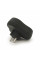 Розетка трійник без заземлення AK303B, Black, Q12