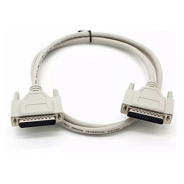 Кабель LPT DB25 М-М, 25Pin, 1.5m, Gray, OEM, Q25