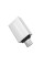 Перехідник Borofone BV2 USB2.0(F) => Micro(M), Silver, Blister