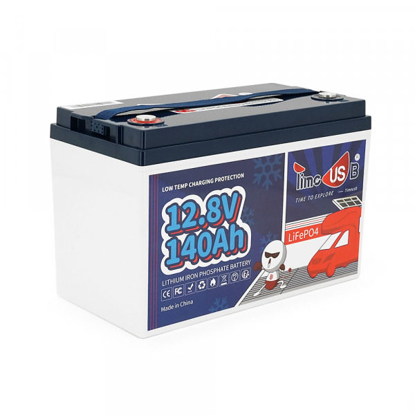 Акумуляторна батарея LiFePO4 Timeusb 12.8V 140Ah, 1792Wh, BMS 50A, 330*172*216мм