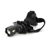 Ліхтар налобний CAT FOCUSING CT4200, 220LM, 3 режими, корпус метал, живлення від 3*ААА, Box