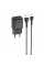 Набір СЗУ 110-240V HOCO C96A+ кабель Type-C, 1xUSB, 2.1A, кабель 1м, Black, Blister