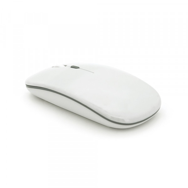 Миша бездротова iMICE E-1300, 4 кнопки, 800/1200/1600 DPI, 2.4Ghz, 10м, Windows XP/Vista/Win7/8/10 Mac OS X, Rechargable, White, BOX