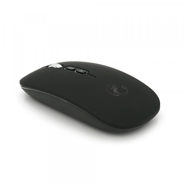 Миша бездротова iMICE E-1400, 5 кнопок, 800/1200/1600 DPI, 2.4Ghz 10м, Windows XP/Vista/Win7/8/10 Mac OS X, Rechargable, Black, BOX, Q100