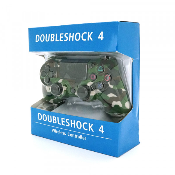 Бездротовий геймпад Voltronic для PS4 Wireless DOUBLE Vibration 4(Haki), 3.7V, 500mAh, Blister