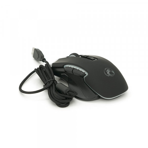 Миша провідна iMICE T70, 8 кнопок, 1200/2400/4800/7200 DPI, Led Lighting, 1,8м, Windows XP/Vista/Win7/8/10 Mac OS X, Black, COLOR BOX, Q40