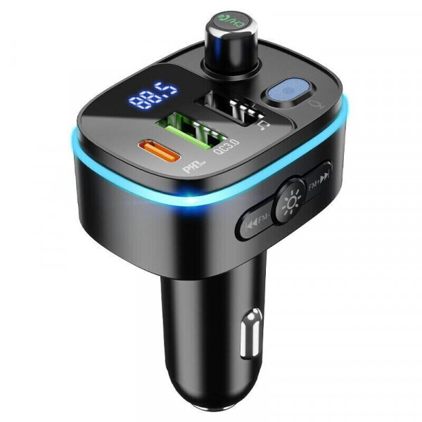 FM-модулятор HOCO E62, Black, Box