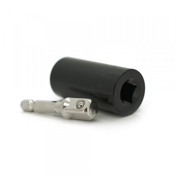 Універсальна насадка для шуруповерта 7-19 mm (25*52) 3/4 Black