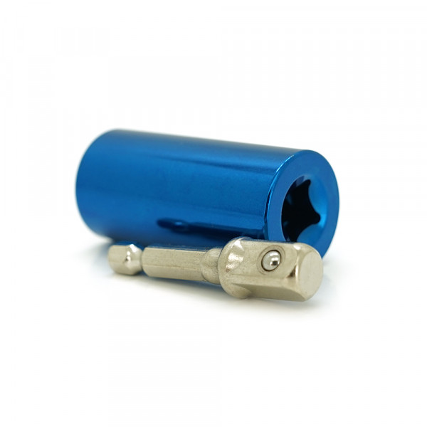 Універсальна насадка для шуруповерта 7-19 mm (25*52) 3/4 Blue