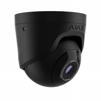 5 Mp дротова охоронна IP-камера Ajax TurretCam (5 Mp/4 mm) Black