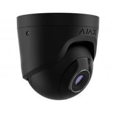 5 Mp дротова охоронна IP-камера Ajax TurretCam (5 Mp/4 mm) Black