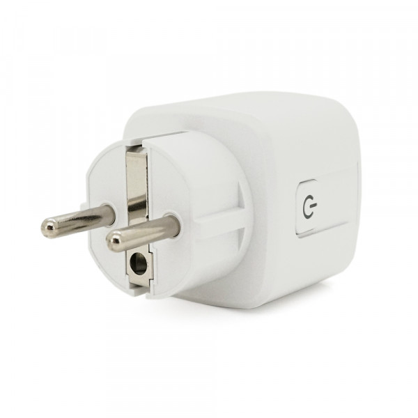 WI-FI розетка 16A+ лічильник електроенергії, White, Box