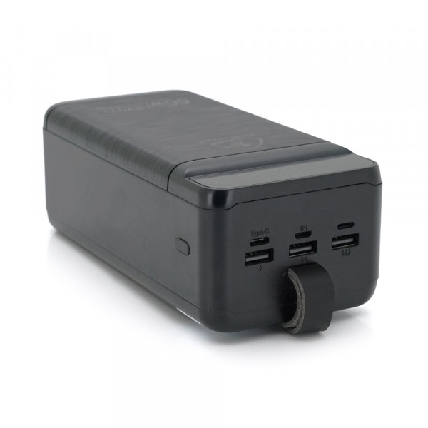 Powerbank LIONPATTON L46, 60000mAh, QC3.0, MicroUSB, Type-C, Lighting, 3xUSB, Black, Box