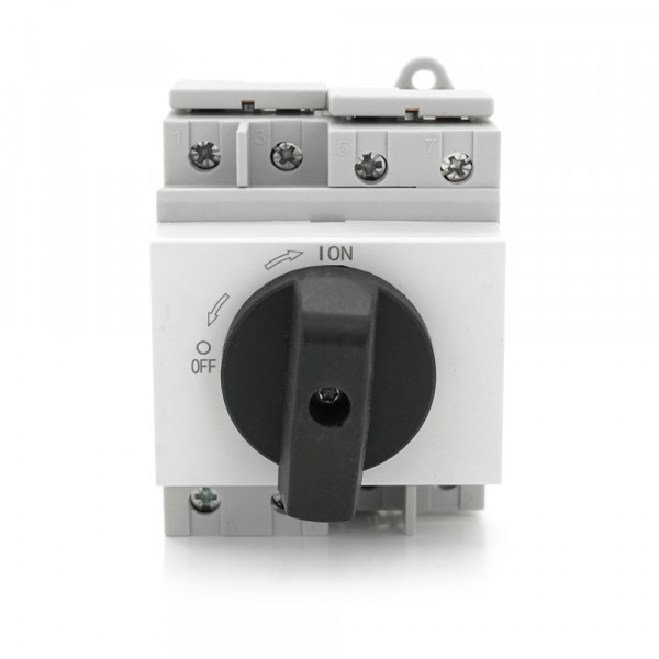 Поворотний вимикач зовнішнього монтажу HGN4-NL1-16, DC1000V, 16A, 4P, Grey