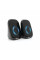 Колонки 2.0 Kisonli X7 для ПК та ноутбука, USB + 3.5mm, 2x3W, 20Hz-20KHz, Black
