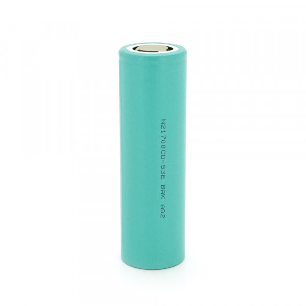 Акумулятор 21700 Li-Ion BAK N21700CD 5300mAh, 15A, 4.2/3.6/2.5V, Gray
