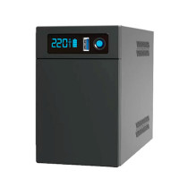 ДБЖ Ritar E-RTM-LI-1200 720 Вт (200 Вт), РК-дисплей, AVR, 3 шт., 2xSCHUKO розетка, акумулятор LiFePO4 x 25.6V154WH, металевий корпус (305*85*141) 5 кг (372*278*440)