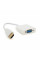 Конвертер HDMI (тато) на VGA (мама) 10cm, White, 4K / 2K, Пакет Q250