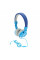 Навушники провідні Jedel WAVE6, з мікрофоном, Blue, Box