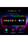 Килимок 300*800 для миші "Planets marbles" тканинний з боковою прошивкою, товщина 3 мм, RGB підсвічування, живлення USB 1,8 м, Color Box