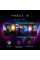 Килимок 300*800 для миші "Planets" тканинний з боковою прошивкою, товщина 3 мм, RGB підсвічування, живлення USB 1,8 м, Color Box