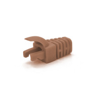 Ковпачок ізолюючий RJ-45 Brown  Cat.5/Cat.6 (100 шт / уп.) Q100