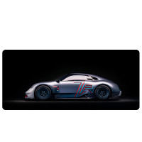 Килимок 300*800 тканинний Audi TT з боковою прошивкою, товщина 3 мм, Dark grey, Пакет