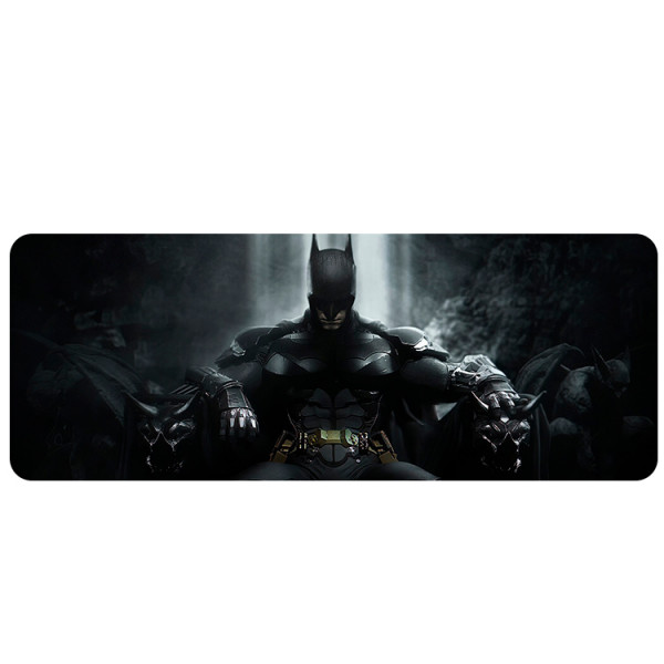Килимок 300*800 тканинний Batman iron throne з боковою прошивкою, товщина 2 мм, Black, Пакет