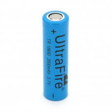 Акумулятор Li-ion UltraFire 18650 2000mAh 3.7V, Blue, 2 шт. в упаковці, ціна за 1 шт