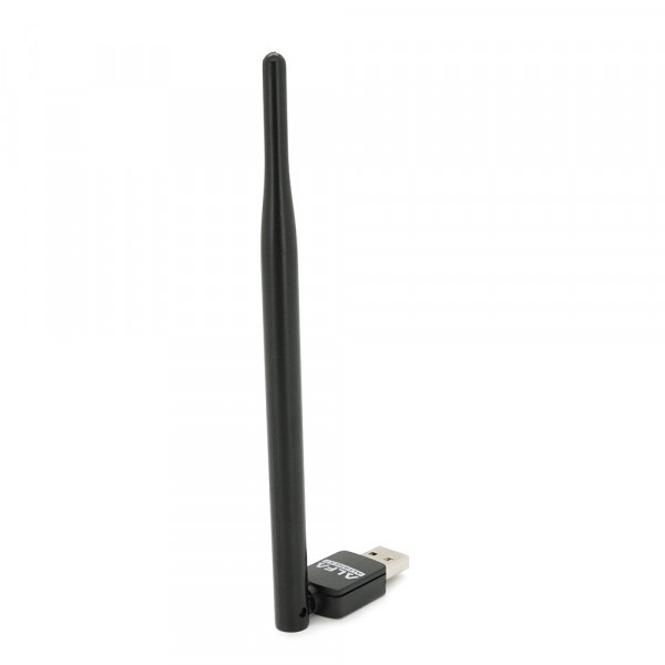 Бездротовий мережний адаптер з антеною Wi-Fi-USB LV-UW11RK-5DB RTL8188, 150Mbps, 2.4 GHz, Win10/8.1/8/7/XP, Mac OSX 10.7~10.10 and Linux, Box