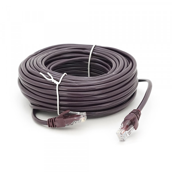 Патч-корд литий RITAR, UTP, RJ45, Cat.5e, 20m, фіолетовий, Cu (мідь)