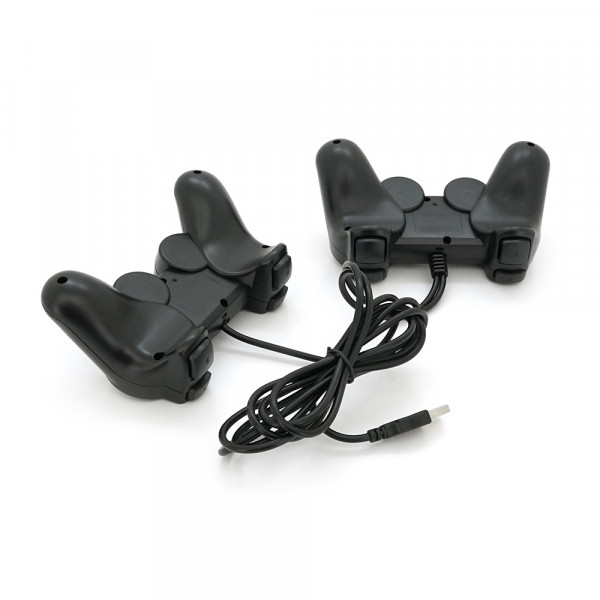 Геймпад Brazzers BR-Ucom провідний (2шт) для ПК, USB 2.0, Black, Blister