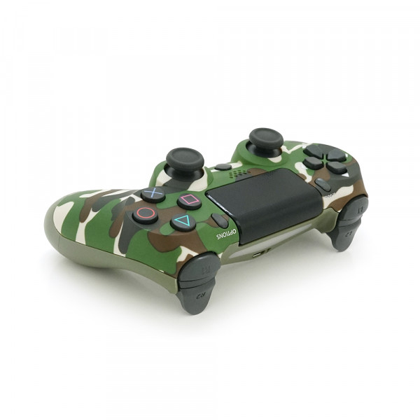 Геймпад Brazzers бездротовий для PS4 Wireless DUALSHOCK 4, роз'єм для навушників, LED light bar, Haki-Green, 3.7V, 600mAh, Blister-box