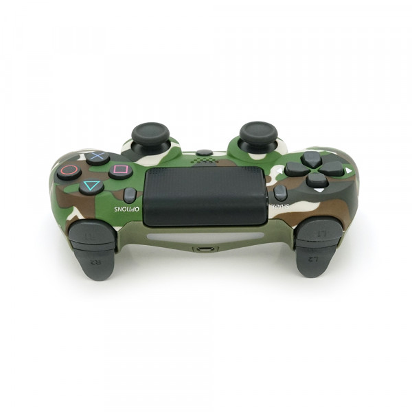 Геймпад Brazzers бездротовий для PS4 Wireless DUALSHOCK 4, роз'єм для навушників, LED light bar, Haki-Green, 3.7V, 600mAh, Blister-box