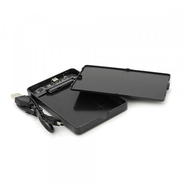 Карман VOLTRONIC Q3 2.0/BK 2,5», інтерфейс USB2.0/SATA , Black
