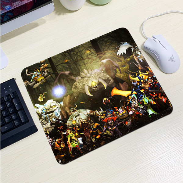 Килимок 240*220 тканинний DOTA2 "Attack of the Titans", товщина 2 мм, OEM