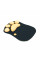 Килимок 260*210 тканинний Lion Paw, товщина 2 мм, колір Black-Orange, OEM